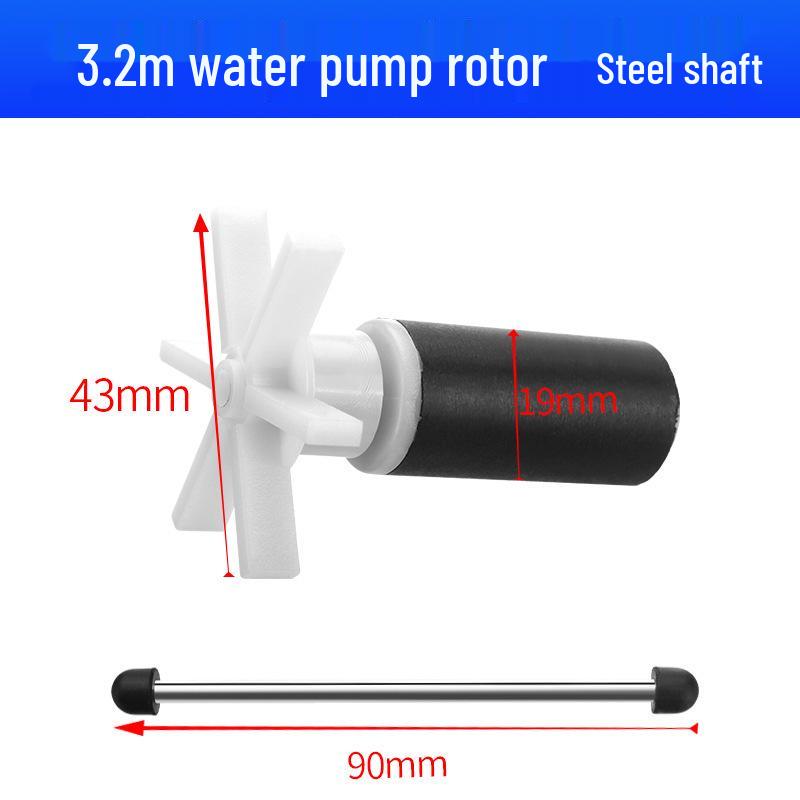 Submersible Pump Rotor for Engraving Machine, Lift 2.5m/3.5m - Complete Model with Accessories