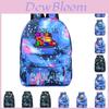 Mochila Estilosa do Among Us Com Fundo Estrelado Perfeita Para Meninos e Meninas