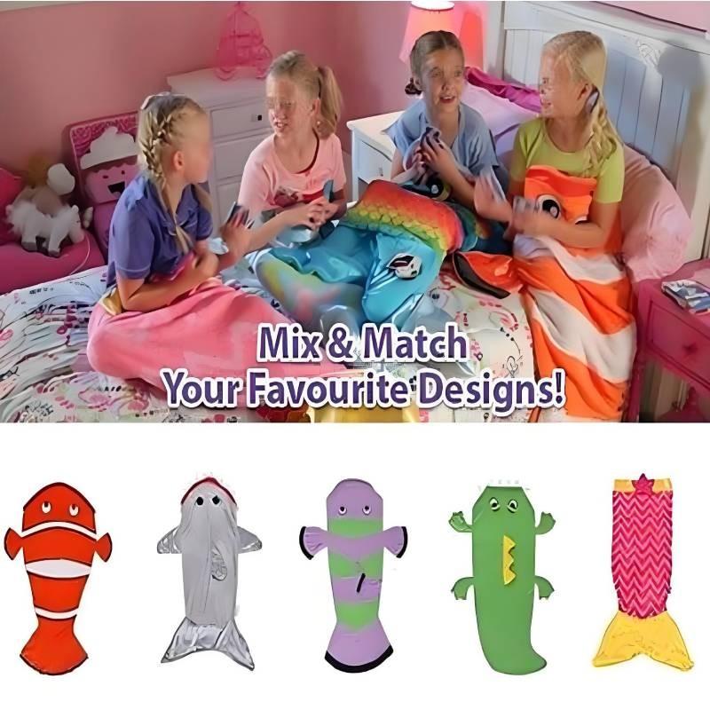 Kuschelige Strickdecke für Klimaanlage im Büro Perfekt für Kinder im Alter von 2 bis 12 Jahren