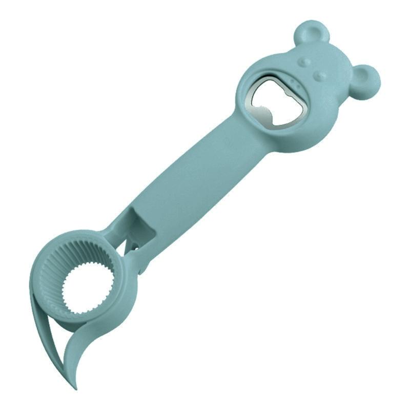 

Bottle Opener Suitable for Beer and Cold Drinking Easily Grip Tool Plastic Texture Suitable for Home and Outdoor Use синий