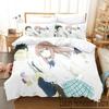 3D Print Anime A Silent Voice Bedding Set Boys Girls Twin Queen King Size Duvet Cover Pillowcase Bed Boys Adult