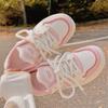 Women's summer breathable mesh mesh shoes, new versatile shoes with skirts, platform sports board shoes