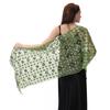 50*180cm with Fringed Women's Sparkling Sequin Lace Deco Scarf, Shawl Wraps For Evening Dress Mesh Shawls Capes For Party