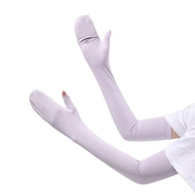 Lilang UV Protection Flip-Top Ice Silk Arm Sleeves