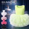 Short Sleeve Baby Girl Ballet Skirt Princes Dress Ballet Performance Costume  Photo Shoot