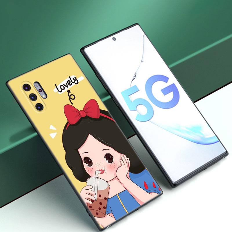 Cute S-Snow White Phone Case For Samsung M30 M31 S Note 10 20 M04 M13 M32 M14 M23 M33 M34 M42 M52 M53 M54 5G M11 M12 M21 M22 M51
