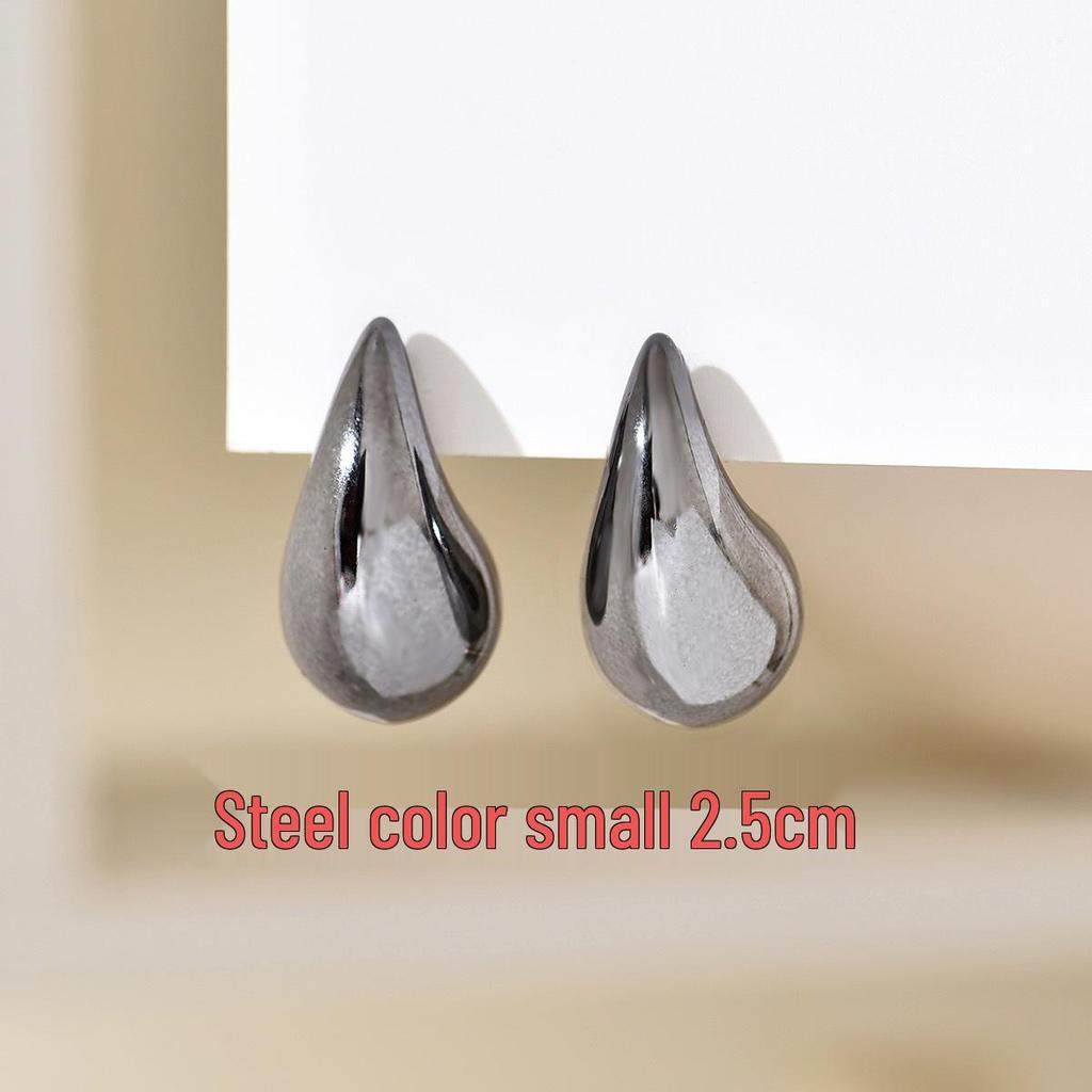 Plump Water Drop Acrylic Dangle Earrings - Simple & Fashionable Jewelry for Women