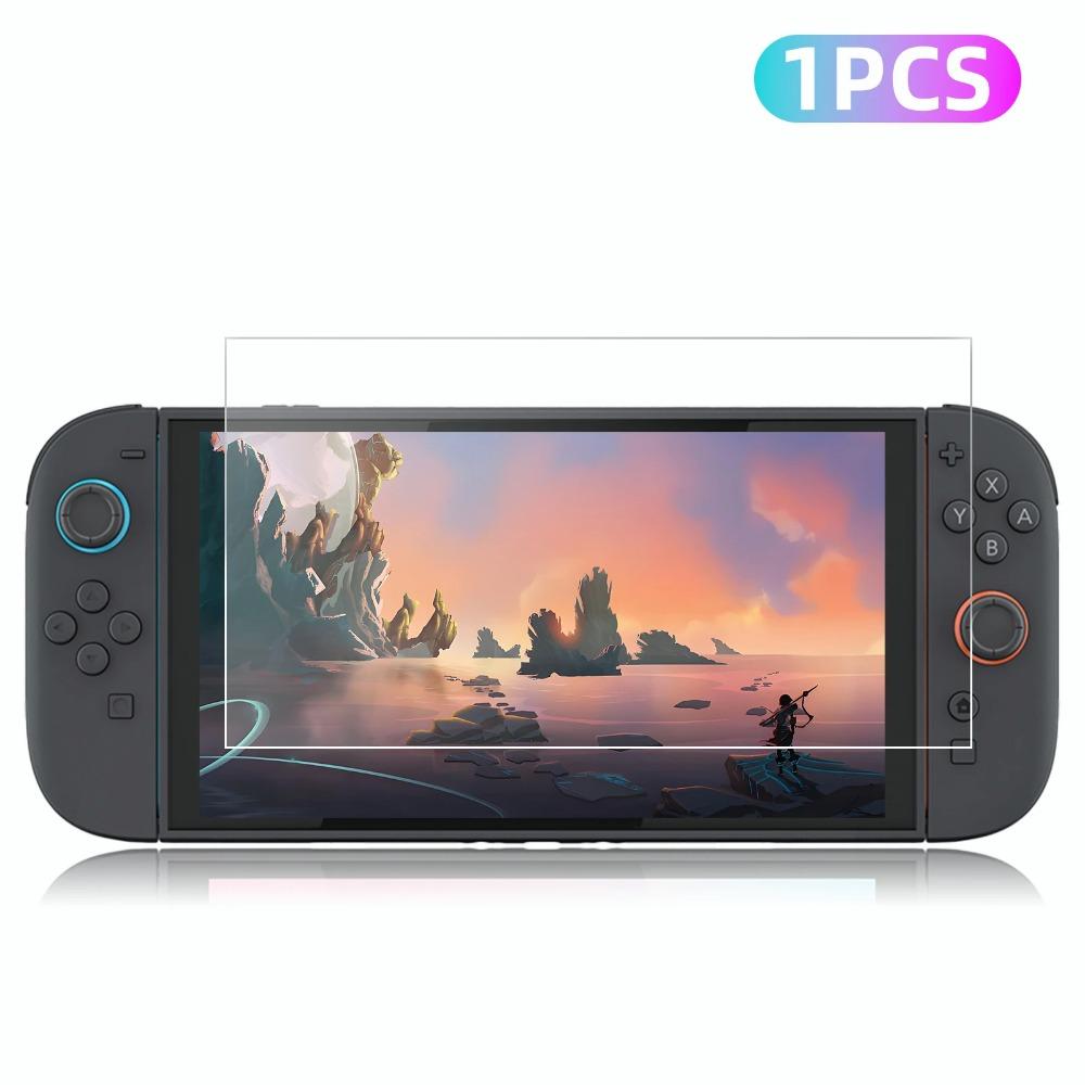 1/2/3 Pack Curved Edge Screen Protector Tempered Glass for Nintendo Switch 2nd Gen 2025 Game Console
