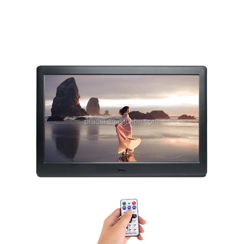 Pros Digital Photo Frame Cheap Price Bulk China Desk Photo Album Video10 Inch Functions Remote Control MP4