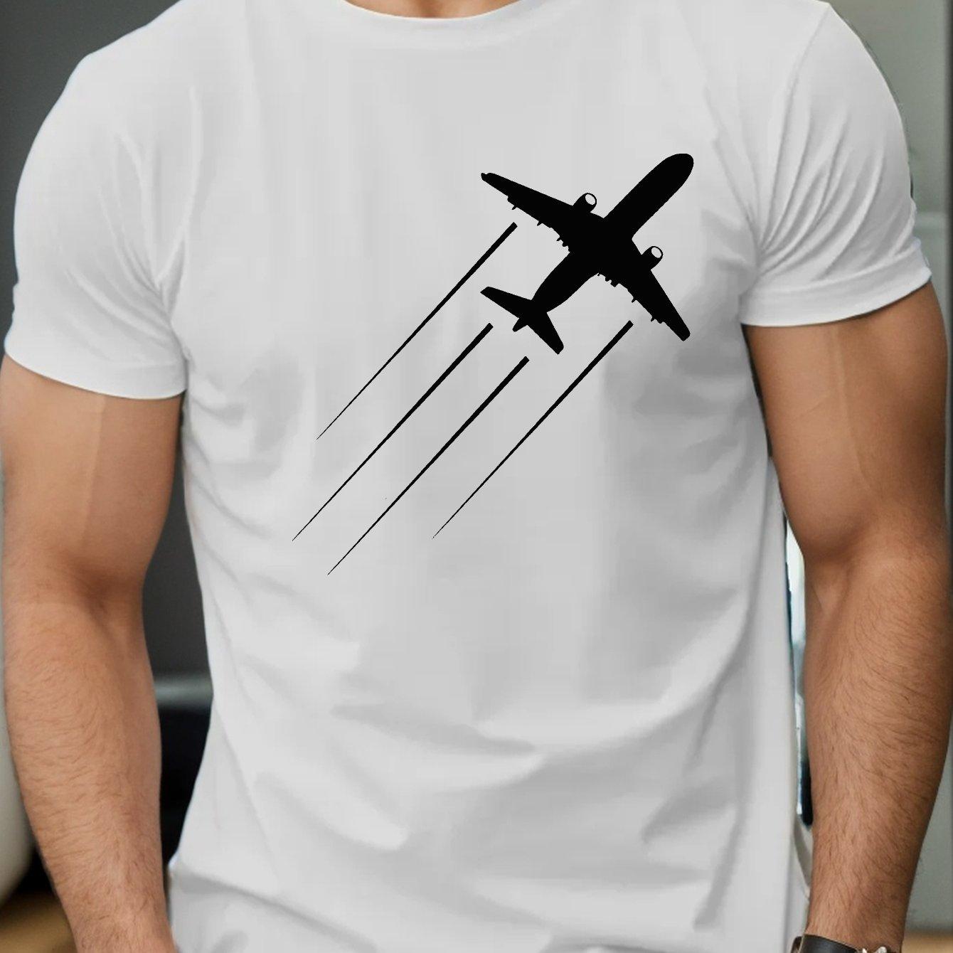 

мужская хлопковая футболка с круглым вырезом, коротким рукавом и принтом, удобная футболка для мужчины 3XL