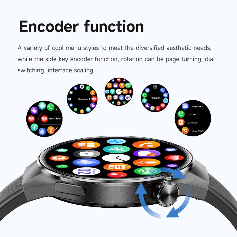 2025 New Watch G5 Plus Sports SmartWatch Men HD AMOLED Screen GPS Track Heart Rate Outdoor Waterproof Bluetooth Call Smartwatchs