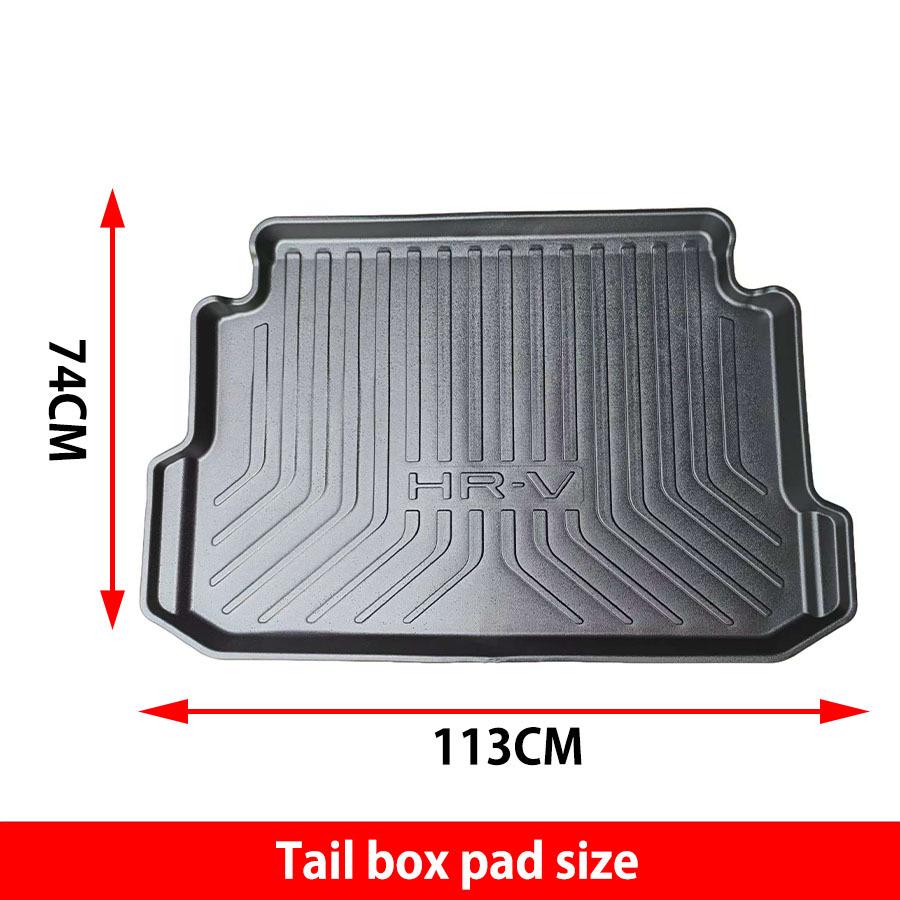 Durable Waterproof Trunk Mat for 2022-2025 Honda HR-V Eco-Friendly TPE