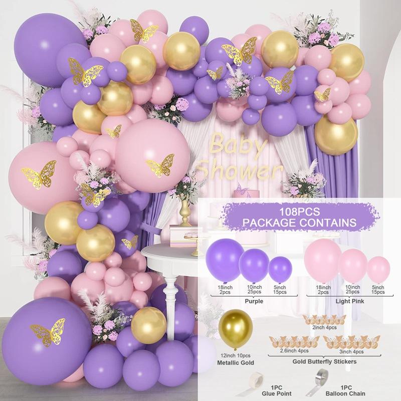 Balloon Chain Set Confession Engagement Balloon Set Opening Birthday Scene Arrangement Balloon