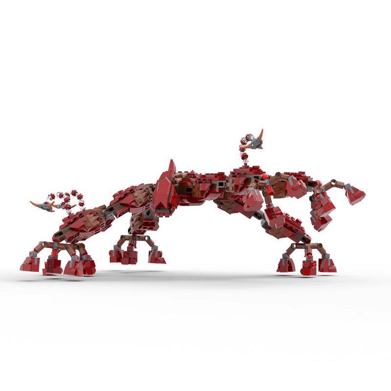 MOC Mind Flayer Monster Bausteine Set Für Strangered Modell Vecna Uhr Figuren Eleven Van Steine Puzzle DIY Spielzeug Kindergeschenke