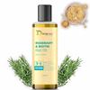 Drontika Wild & Pure Rosemary & Biton Herbal Hair Oil with Castor Oil For Soft, Strong Hair 200ml. For Men & Women, For All Hair Types, No Paraffi