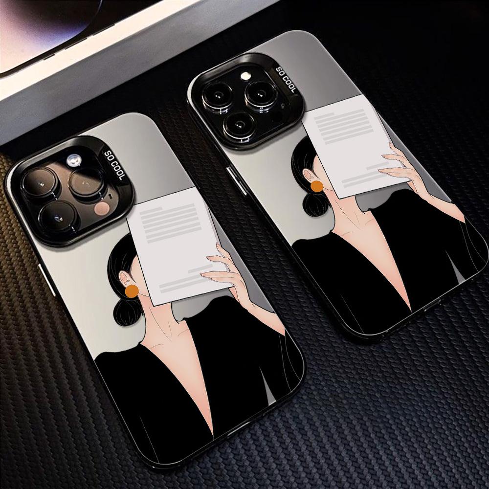 Phone Cases For iPhone 11 13 16 ProMax Case iPhone 13 14 15 ProMax 12 13 ProMax Case Samsung A55 A05S A54 A06 S22 A15 A12 A22 A52S S23 S24 Color IMD