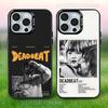 Deadbeat T-Tame I-Impala Pouzdro na telefon Pro iPhone 17,16,15,14,13,12,11,Pro,XS,Max,Plus,Mini,SE4,E Černý Matný Nárazuvzdorný Kryt