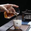 MULTIPOTENT Chinese White Mutton Fat Jade Kung Fu Tea Master Cup Gift Set