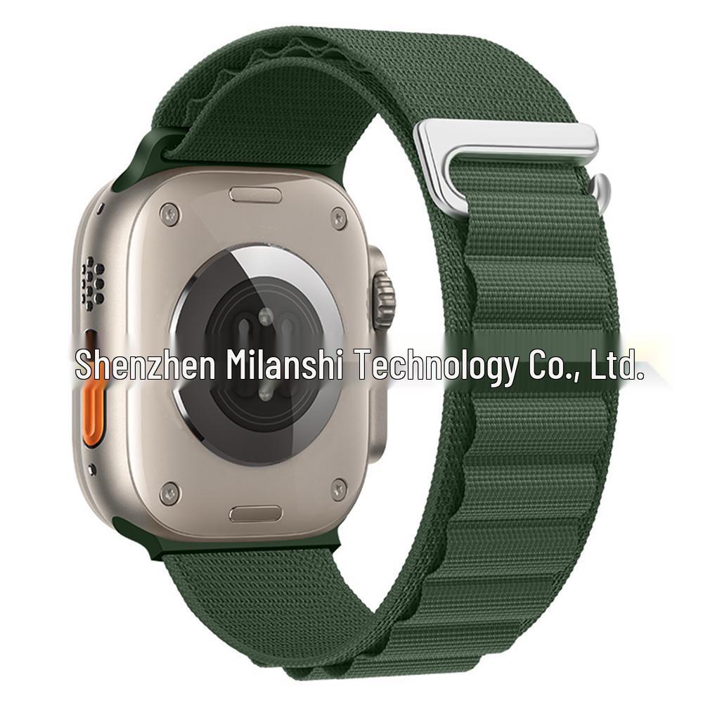 

49mm Nylon Loop Band for Apple Watch Series 6, 7, 8, 9, SE, Ultra 2, Alpine 42-49mm