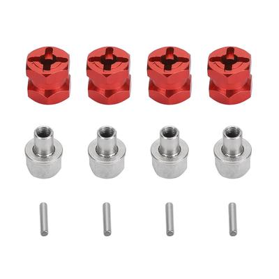 4 szt. RC Piasta Sześciokątna 12mm Koła Sześciokątna Przedłużka Piasty Adapter Sześciokątny do AXIAL do Traxxas do HSP do