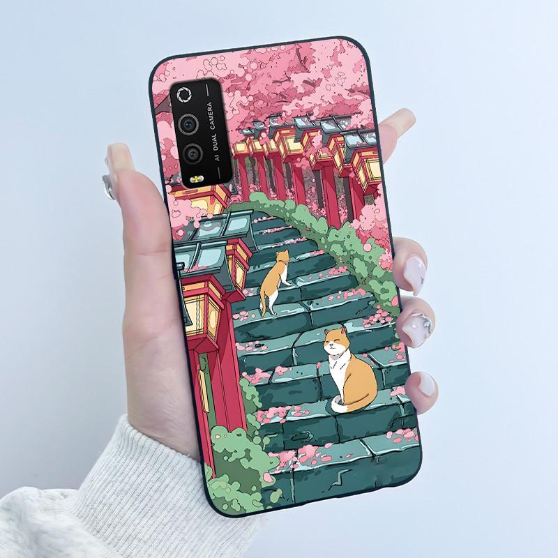 Cute Case For TCL 205 (4187D) Funda Capa Printing Shell Protective Cover Soft Silicone Cartoon Phone Casing Coque