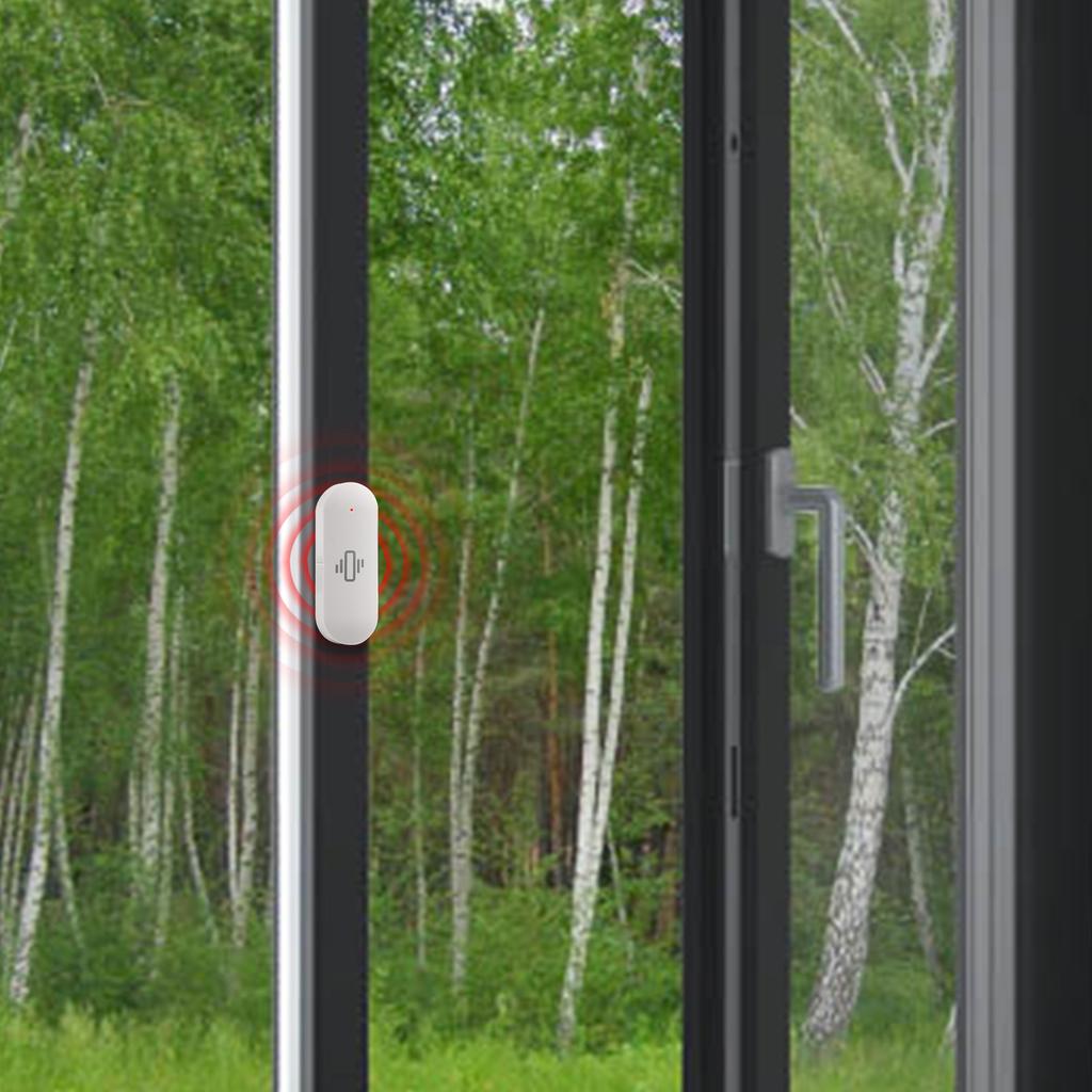 For Tuya Vibration Sensor with Wireless Motion Detection for Smart Life APP