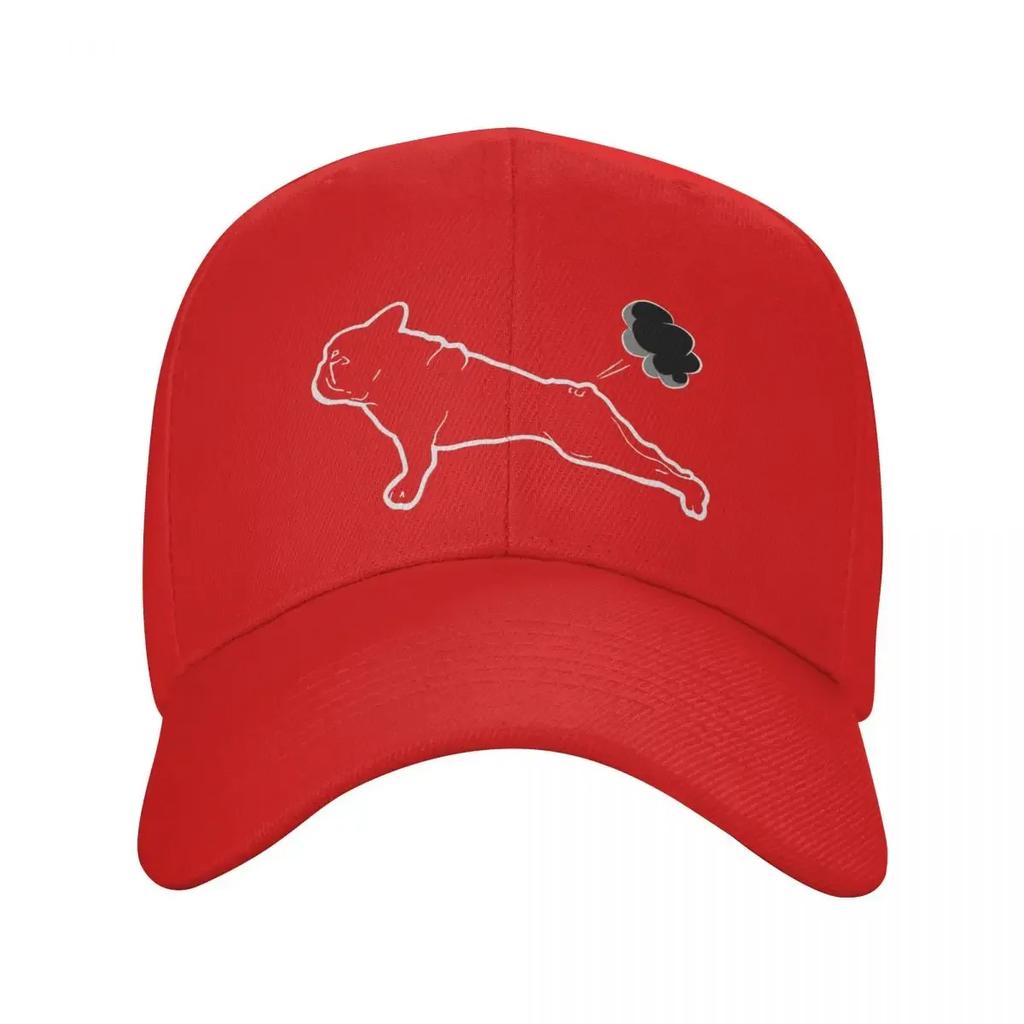 Custom Fashion French Bulldog Yoga Baseball Cap Women Unisex Adjustable Unisex Dad Hat Hip Hop Sun Hat