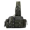 Outdoor Fishing Backpack, Shoulder Crossbody Fishing Tackle Bag, Adjustable Belt Design, Suitable for Fishing, Hiking, Camping
