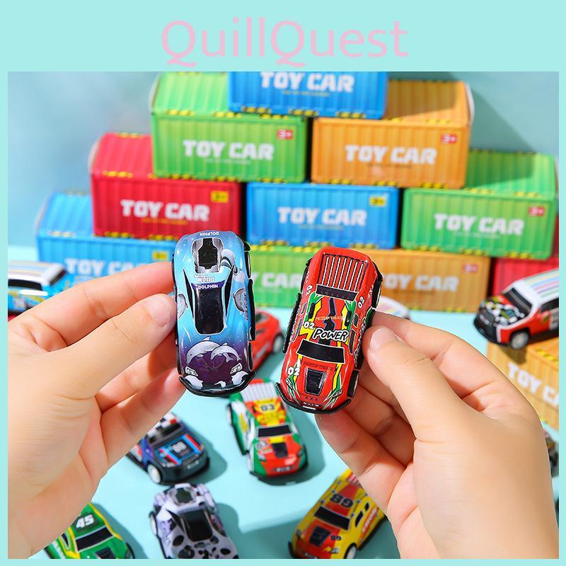 Simulation Mini Inertial Plastic Car Model Children Toy For Creative Play And Development