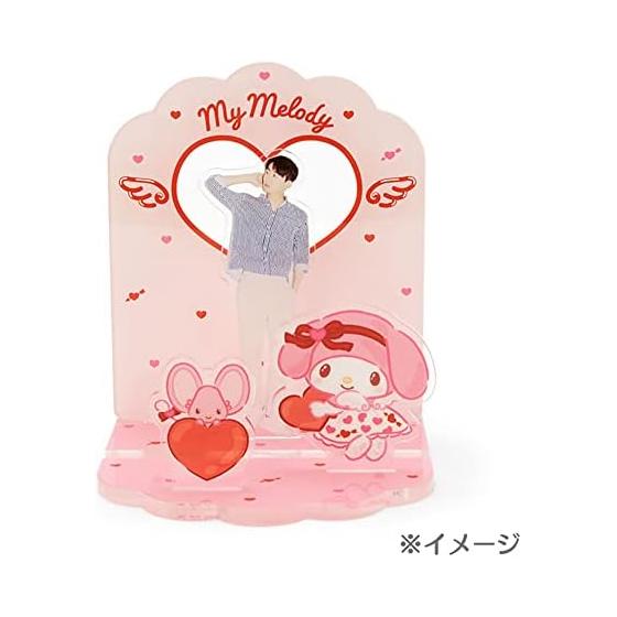Sanrio Kuromi Acrylic Multi Stand (Cupid) 825140 - Support Your Love with Cupids, Display Your Phone or Photos, Various Fun Uses, Heart Motif