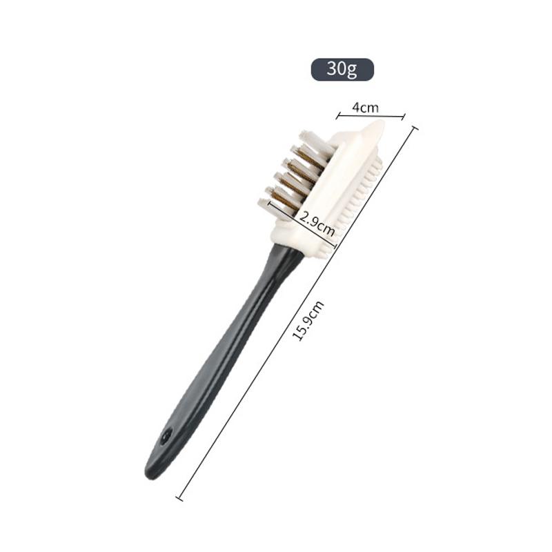 1/4pcs 3Side S-shaped Cleaning Shoe Brush Convenience Shoe Cleaning Brush for Snow Boot Shoe Brush Household Cleaning Tools Acce