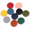 10-30pcs Colorful Wooden Beads Spray Painted Straight Hole Flat Round Bead Pieces For Jewelry Making DIY Necklace Bracelet Decor