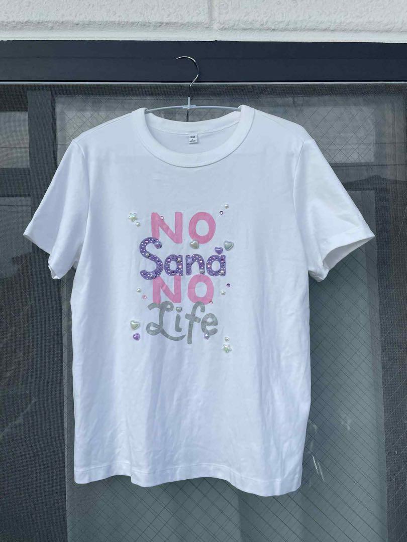 

[USED] Twice original design T-shirt: No Sana, No life