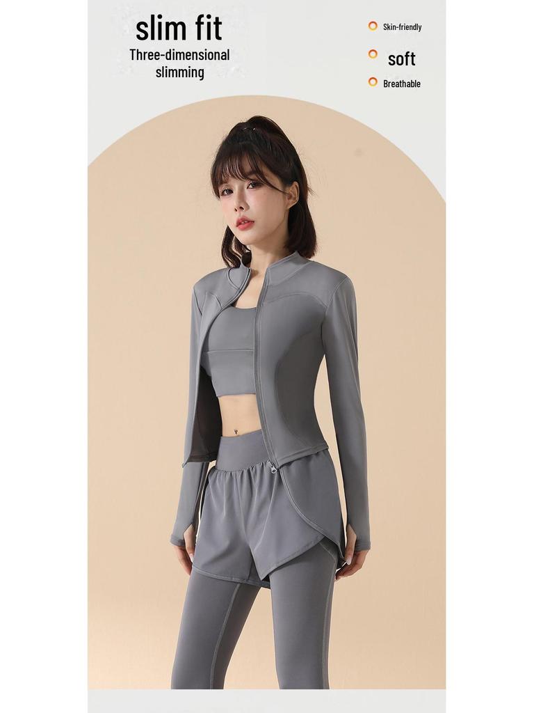 Women's High-Waist Quick-Dry Yoga & Running Fitness Suit
