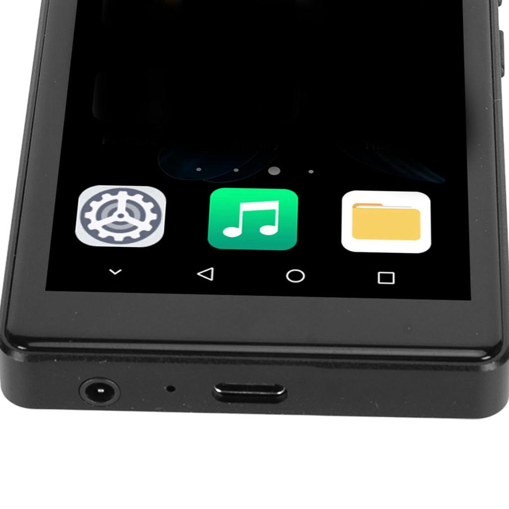 MP3 Player HiFi HD Noise Reduction 4.0 Inch Full Touch Screen Bluetooth 5.0 WiFi Music Player with