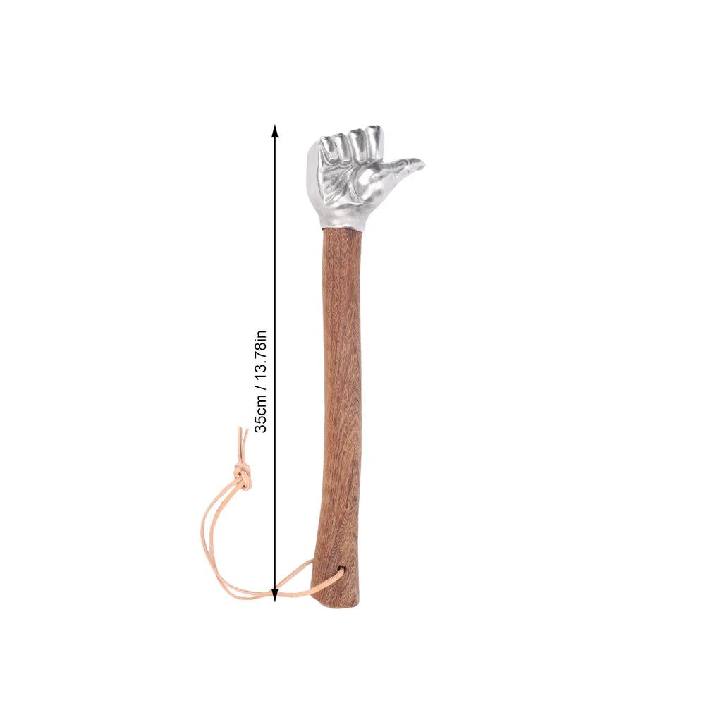 Hammer Hand Wooden Handle Stainless Steel Head Multifunctional Hammer for Construction Gardening Household Use