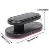 Multifunctional Car Hooks Dual-purpose Invisible Small Hook Universal Dashboard Black Carbon Fiber Data Cable Keys Storage Hook