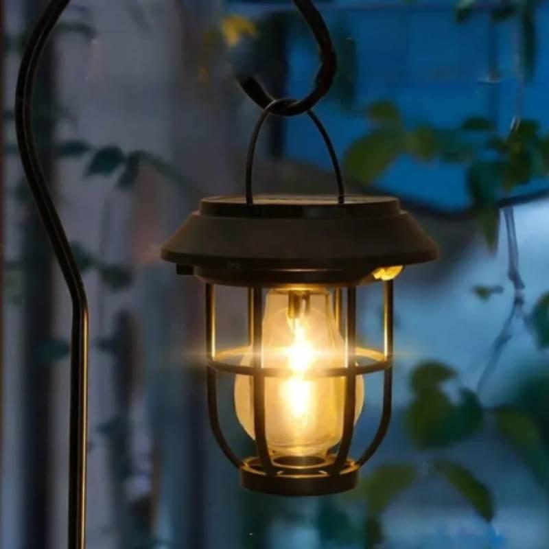 Ecofriendly Solar Garden Lamp With Inductive Lighting For Yard Decor