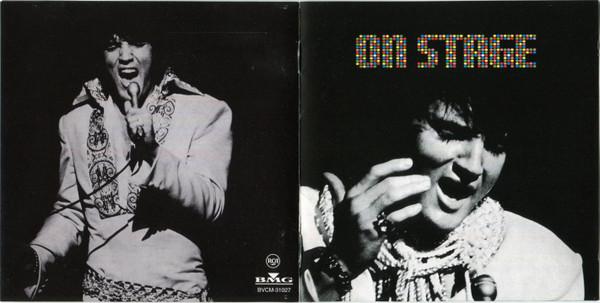 

CD ELVIS PRESLEY - On Stage BVCM31027 RCA, BMG 1999 Japan ObiRock Used