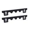 2PCS Stove Gap Fillers Stainless Steel 59.5CM Length Rain Proof Black Color Stove Counter Gap