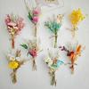 Dried Flower Mini Bouquet Bridal Bridesmaid Wedding Boutonniere Gift Box Decor DIY Material Kit Home Decor