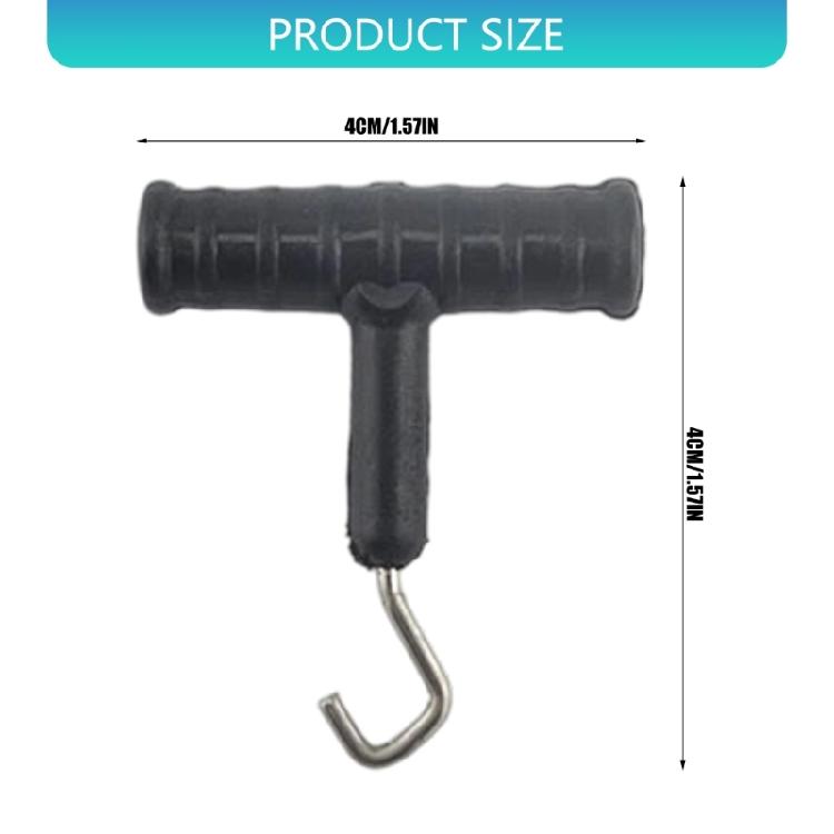 Fishing Knots Pullers For European Carps Fishing Enhances Binding Speed Anti Tangles Feature ABS Stainless Steel