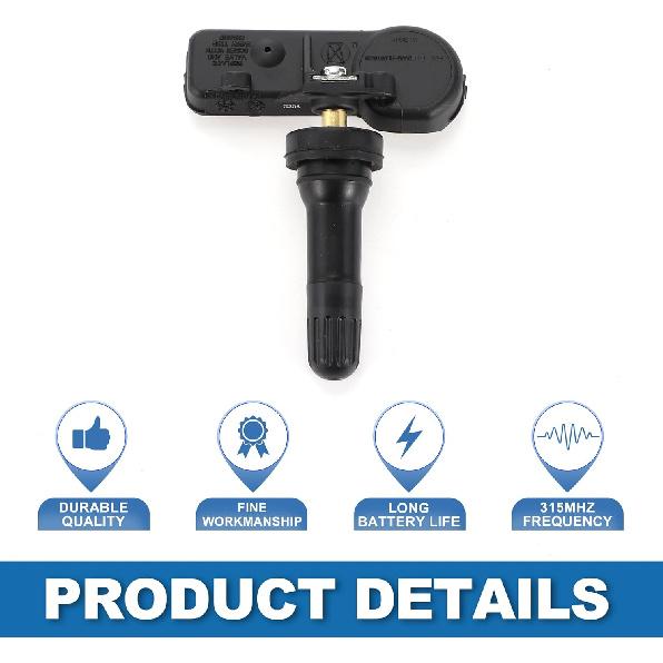 Tire Pressure Sensor No.7L1Z1A189A Tire Pressure Monitoring Sensor for Ford Expedition 2007-2010