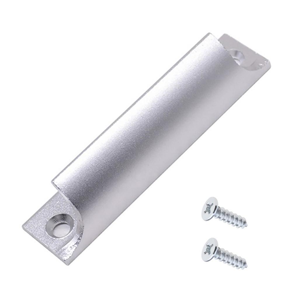 

JC02 Aluminum Alloy Handle Screen Window Cabinet Door Pull Drawer Knob Furniture Hardware Accessory Silver