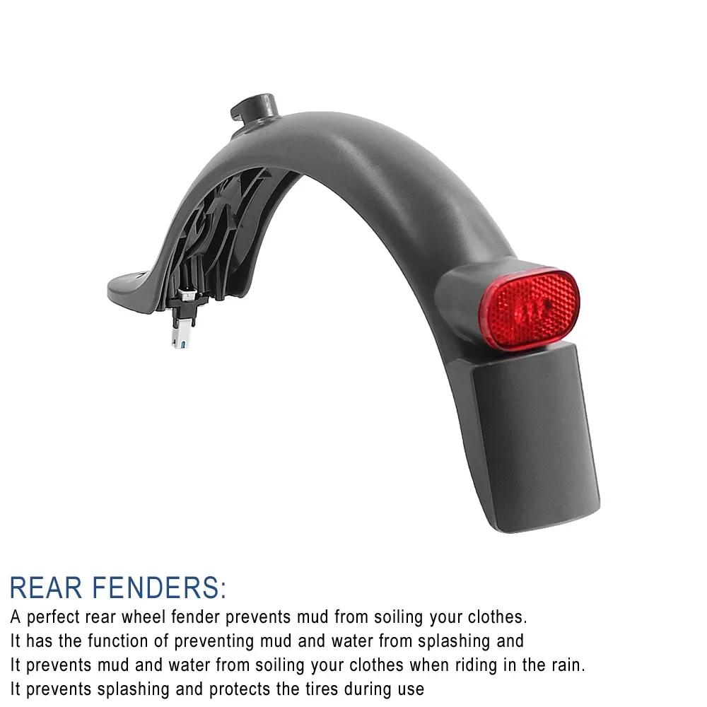 Fender Set for Xiaomi M365/Pro/1S Pro2 Electric Scooter Durable Taillight Back Mudguard with Screws Tool Tyre Splash Accessories