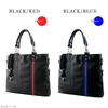 Shoulder bag 2way 3style DIABLO x & KA-880 [Black Blue]
