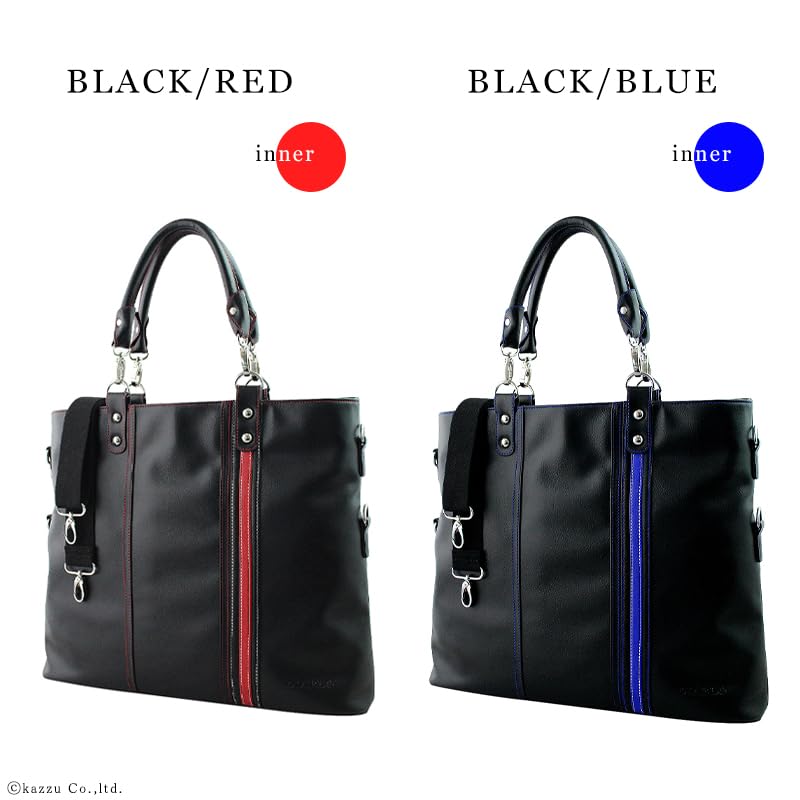Shoulder bag 2way 3style DIABLO x & KA-880 [Black Blue]