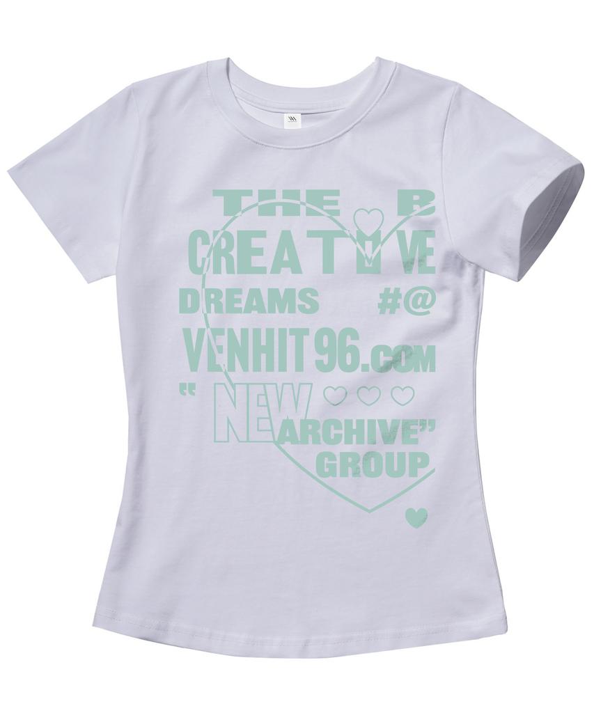 VENHIT Heart Dream Slim Fit Short Sleeve T-Shirt