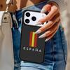 Spain Spanish Flag Phone Case For iPhone 17 Air 14 15 13 12 Max Cover For Apple 16e 11 Pro Max Plus Coque