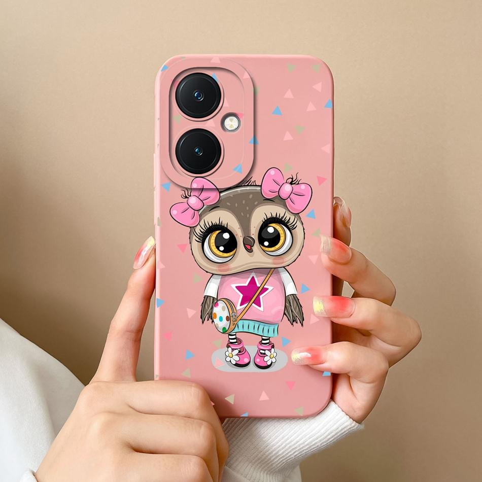 For Vivo Y27 4G 5G Phone Case Love Heart Soft Smooth Liquid Silicone Camera Protection Back Cover For Vivo Y 27 Funda Shell